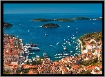Chorwacja, Adriatyk, Hvar, Panorama,  Wyspy