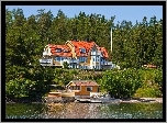 Dom, Las, Rzeka, Szwecja