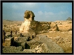 Pustynia, Egipt, Sphinx