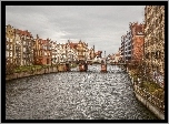 Gdańsk, Rzeka, Kamienice, HDR