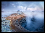 Źródło, Geotermalne, Góry, Islandia