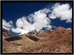 Góry, Andy, Cerro, Mercedario, Chmury