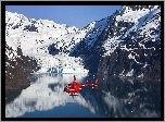 Góry, Helikopter, Jezioro