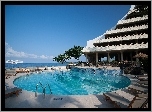 Hotel, Basen, Ocean, Hawaje