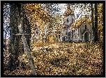 Cerkiew, Jesień, Drzewa