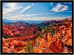 Park Narodowy Bryce Canyon, Stan Utah, Stany Zjednoczone, Skały, Kanion