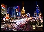 Las Vegas, Nocna, Panorama, Miasta, Arterie