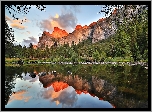Stany Zjednoczone, Stan Kalifornia, Park Narodowy Yosemite, Góry, Rzeka