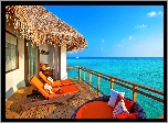 Lato, Malediwy, Tropiki, Kurort, Morze, Wakacje