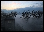 Mgła, Miasto