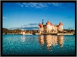 Niemcy, Saksonia, Pałac Moritzburg, Jezioro Waldesee