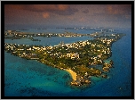 Bermudy, Wyspa, Morze, Hotel The Fairmont Hamilton Princess