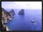Capri, Łódz, Skały