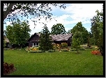 Dom, Ogród, Łąka