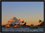 Opera, Sydney, Zachód Słońca, Australia