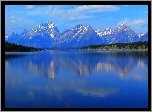 Stany Zjednoczone, Stan Wyoming, Park Narodowy Grand Teton, Góry Teton Range, Jezioro Jackson Lake