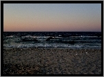 Morze, Plaża, Mewy