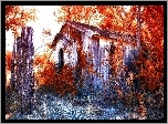 Jesień, Ruina, Budynku