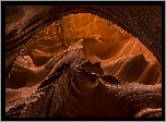 Jaskinia, Skały, Kanion Antylopy, Stan Arizona, Stany Zjednoczone