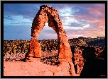 Stany Zjednoczone, Stan Utah, Park Narodowy Arches, Skały, Łuk, Delicate Arch