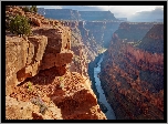 Stany Zjednoczone, Stan Arizona, Park Narodowy Wielkiego Kanionu, Kanion, Rzeka Kolorado, Punkt widokowy Toroweap Overlook