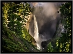 Las, Wodospad, Mgła