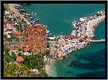 Alanya, Czerwona, Wieża, Port