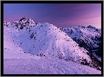 Góry, Alpy, Śnieg, Szczyt Muottas Muragl, Szwajcaria