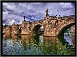 Alte Mainbrücke, Men, Bawaria, Niemcy