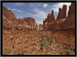 Skały, Park Narodowy Arches, Utah, Stany Zjednoczone