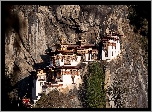 Bhutan, Skały, Świątynia, Paro Taktsang