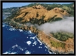 Big Sur, California, Morze, Mgła