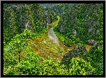 Wietnam, Ninh Binh, Dolina Tam Coc, Rzeka Ngo Dong, Góry, Skały
