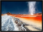 Boliwia, Laguna, Colorada, Jezioro, Góry