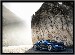 Bugatti Chiron, 2017, Skały, Blask