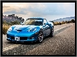 Chevrolet, Corvette, Droga, Góry