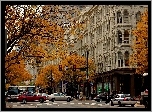 Chicago, Drapacze Chmur, Miasto, Ulica, Jesień