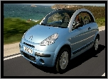Samochód, Citroen, C3 Pluriel, Góry, Morze, Droga