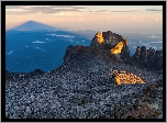 Góry Crockera, Skały, Park Narodowy Kinabalu, Borneo, Malezja