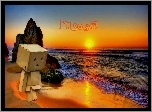 Danbo, Plaża, Zachód słońca