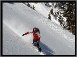 Snowbording,deska ,śnieg