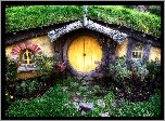 Domek, Ziemny, Hobbit, Ogródek