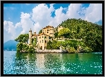 Domy, Jezioro, Lombardia, Wlochy