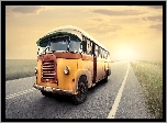 Autobus, Droga, Pola