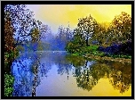 Drzewa, Jezioro