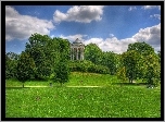 Park, Drzewa, Budowla