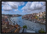 Rzeka Duero, Domy, Porto, Portugalia