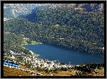 Engadine, St.Moritz, Szwajcaria, Góry, Pociąg