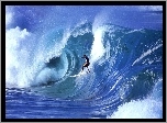 Ogromne, Fale, Surfing