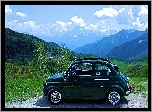Fiat 500, Góry, Niebo